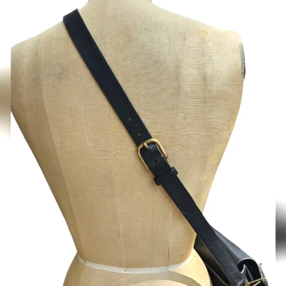 Vtg COACH | Ranch Bag | Black | Womens | Crossbody | 90s | Leather - Picture 4 of 16